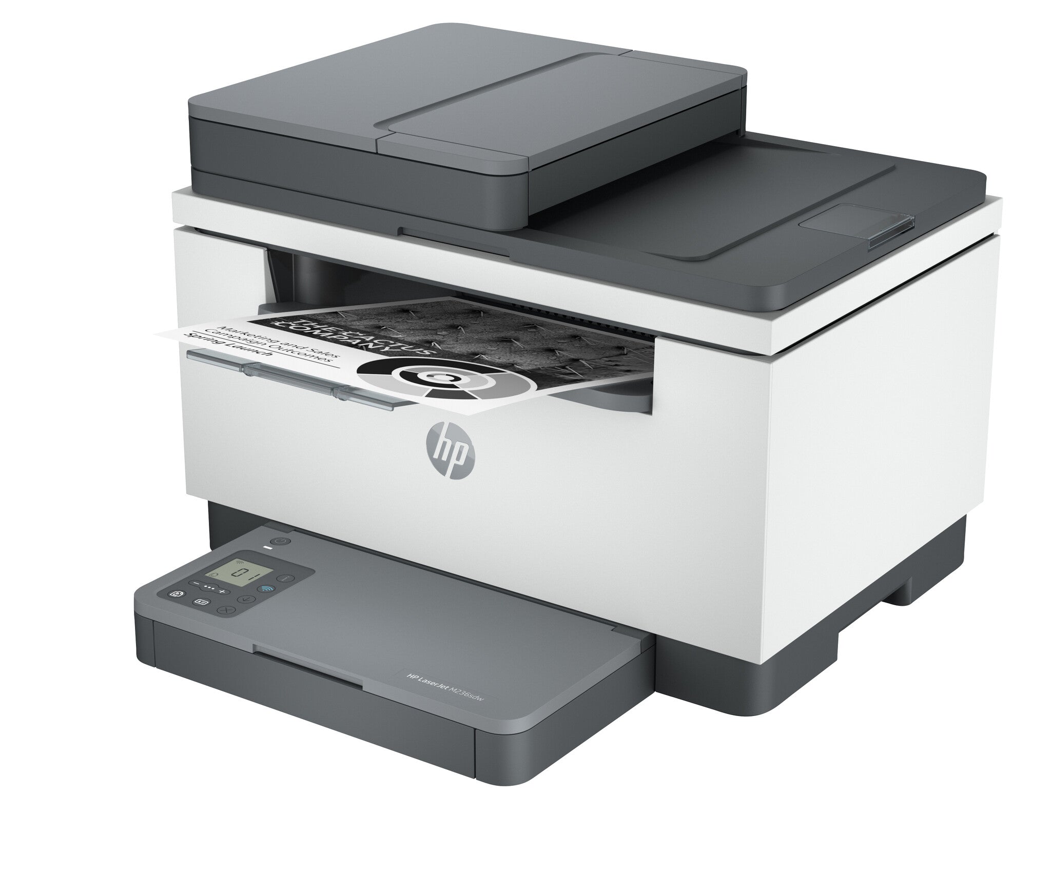 HP LaserJet M236sdw Conexiones inalámbricas Multifunction Blanco y negro Impresora, Copiadora, escáner; Doble cara