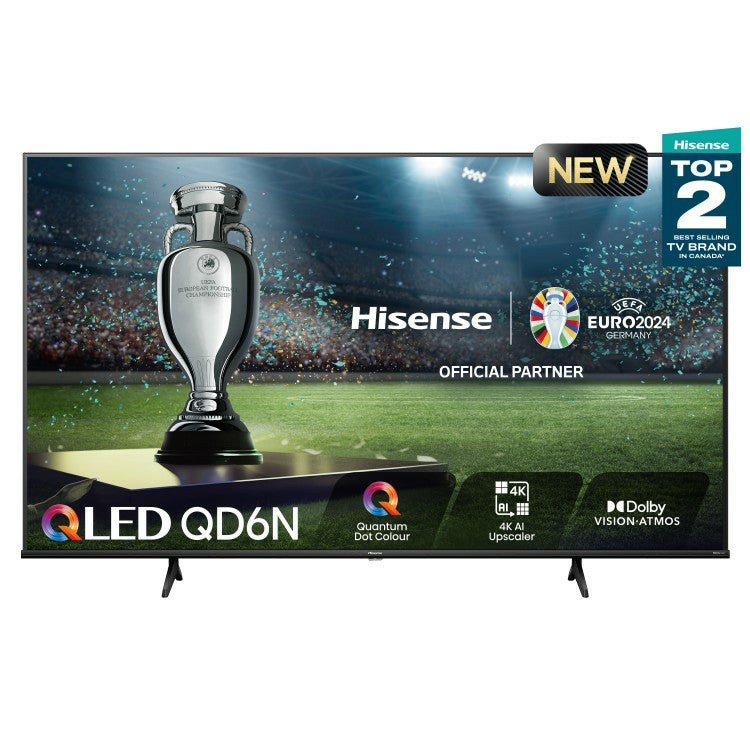 Hisense 75" QD6N 4K Smart Google TV WiFi/HDMI/USB 3840 2160 RGB Television