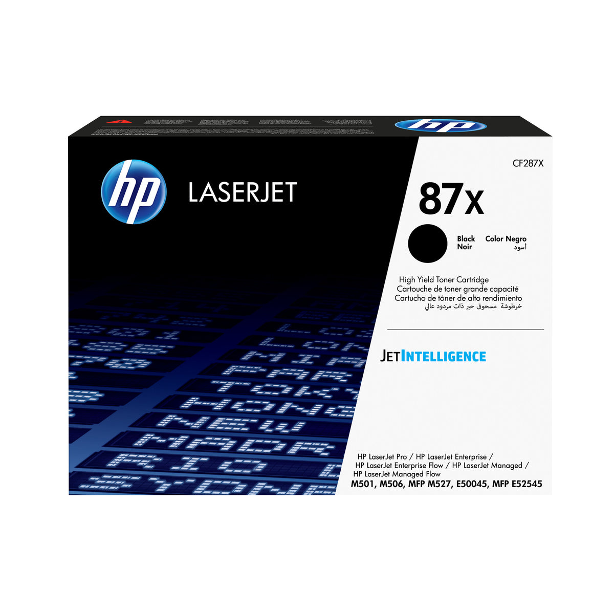 HP Cartucho de tóner original LaserJet 87X de alta capacidad negro