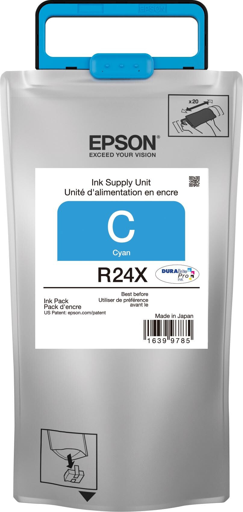 Epson R24X cartucho de tinta Original Cian