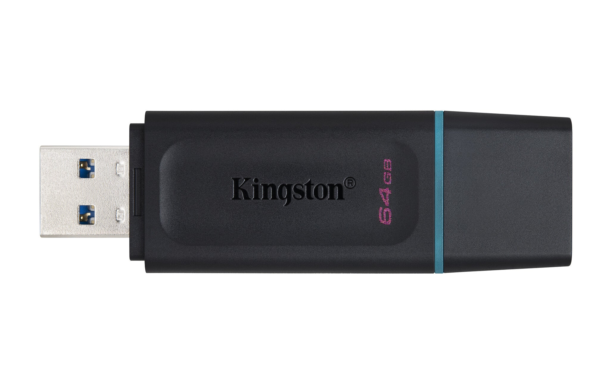Kingston Technology DataTraveler Exodia unidad flash USB 64 GB USB tipo A 3.2 Gen 1 (3.1 Gen 1) Negro, Turquesa