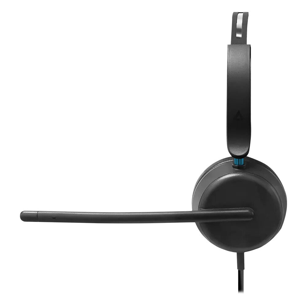 Acteck AC-942942 audífono y auriculare Auriculares Alámbrico Diadema Oficina/Centro de llamadas USB tipo A Negro