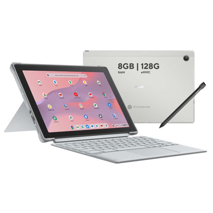 Laptop Asus Cromebook CM3001 10.5" WUXGA MediaTek Kompanio 5200 Wi-Fi 6 + Bluetooth 5.3 8Gb Ram 128Gb SSD