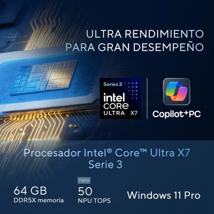 Laptop Asus ExpertBook Premium B9406CAA Intel Core Ultra 7 CORE ULTRA X7 358H 64GB 2TB windows 11 pro