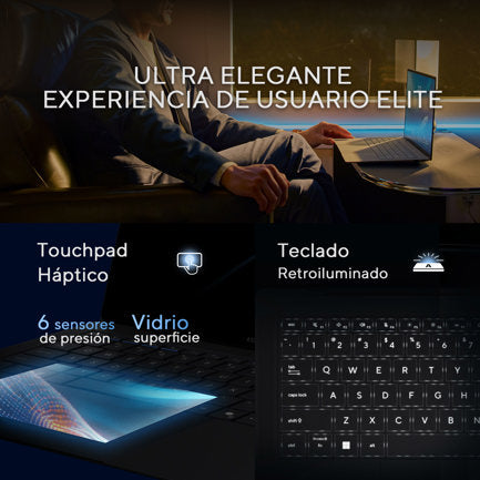 Laptop Asus ExpertBook Premium B9406CAA Intel Core Ultra 7 CORE ULTRA X7 358H 64GB 2TB windows 11 pro