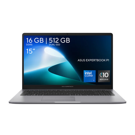 Laptop Asus ExpertBook Essential P1503CVA 15.6" Intel Core 7 240H DDR5 16GB 512GB Windows 11 Pro