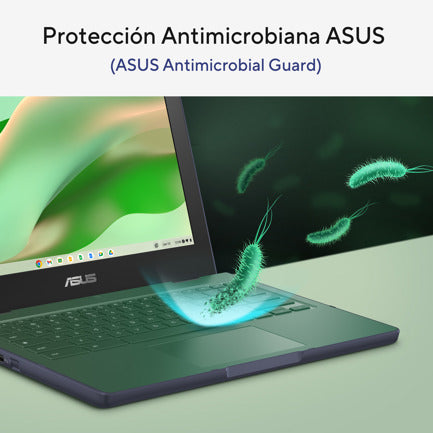 Laptop Asus Chromebook CR1104FTA-C8G64-C1 11.6" HD Táctil Intel N150 8GB 64GB EMMC ChromeOS Gris Incluye Stylus