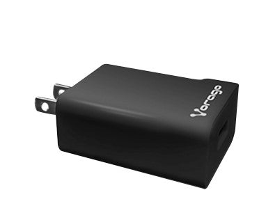 Cargador Vorago AU-302 Pared Carga Rápida 2.4A USB Color Negro