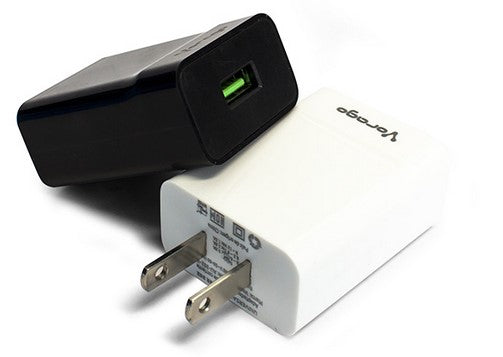 Vorago AU-302 Wall Charger Fast Charge 2.4A USB White