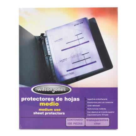 Mica Acco Protective Sheet P0572 Letter Clear w/100 Pcs