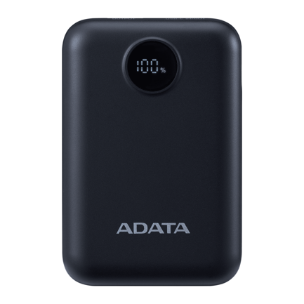 Power Bank Adata 10000mAh Digital PC10022 Negro