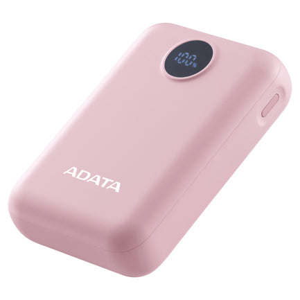 Power Bank Adata 10000mAh Digital PC10022 Rosa