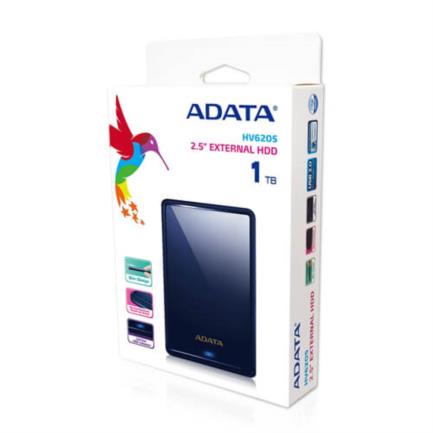 Disco Duro Externo Adata 1TB HV620S 2.5" Micro USB-B 3.0 Azul Resistente a Golpes