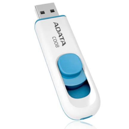 Memoria USB Adata C008 32 GB Color Blanca-Azul