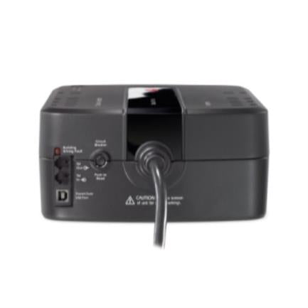 Back UPS APC ES 650VA/390W 120V Lead-Acid Battery 8 Outlets Black