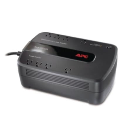 Back UPS APC ES 650VA/390W 120V Lead-Acid Battery 8 Outlets Black