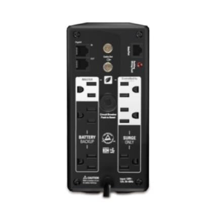 APC UPS Pro 700VA/420W 120V Replacement Battery Energy Saving 6 Outlets Black