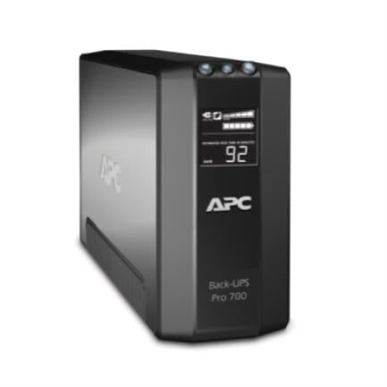APC UPS Pro 700VA/420W 120V Replacement Battery Energy Saving 6 Outlets Black