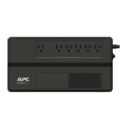 UPS APC Easy BV 500VA/300W AVR 120V Lead Battery 6 Outlets Black
