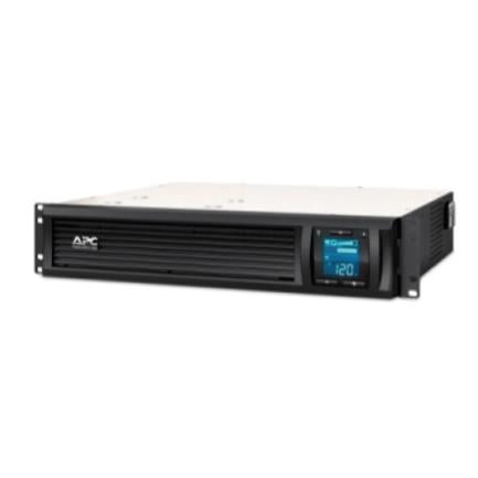 UPS APC 1000VA/600W LCD Display RM 2U 120V 6 NEMA 5-15R Outlets Black