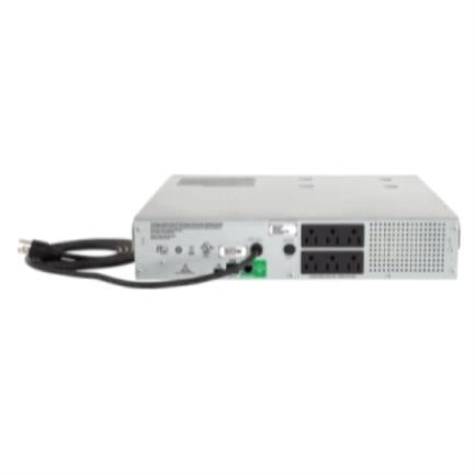 UPS APC 1000VA/600W LCD Display RM 2U 120V 6 NEMA 5-15R Outlets Black
