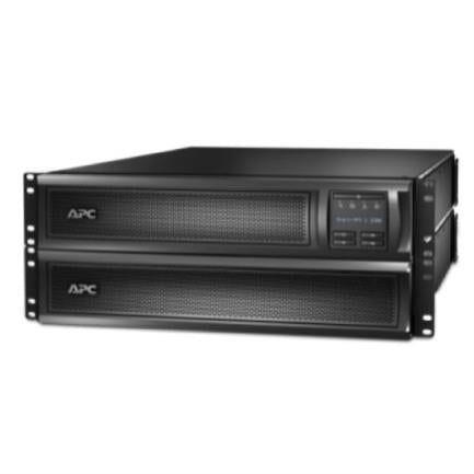 UPS APC 2200VA/1980W Rack/Tower 2U LCD 100-127V Line Interactive 8 Outlets Black