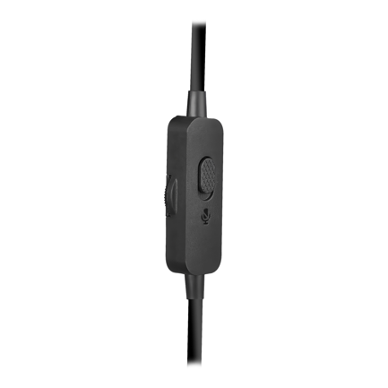 Auriculares Alambricos Acteck con Micrófono Active Pro HC565 Negro