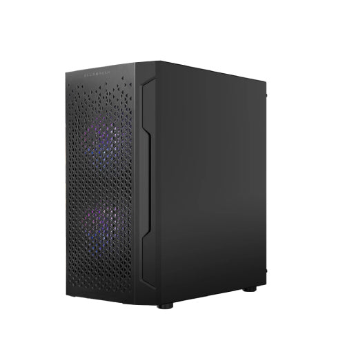 Gabinete Gamer Balam Rush Mini Torre Artic GI725 ATX Panel Izq Cristal Frente Colmena USB 3.0/3xFan RGB Negro