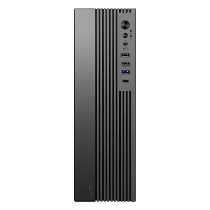 Gabinete Mini Torre Slim Onex Acteck GS450 Max MB Micro ATX / Fuente Flex 400 W Elite Negro