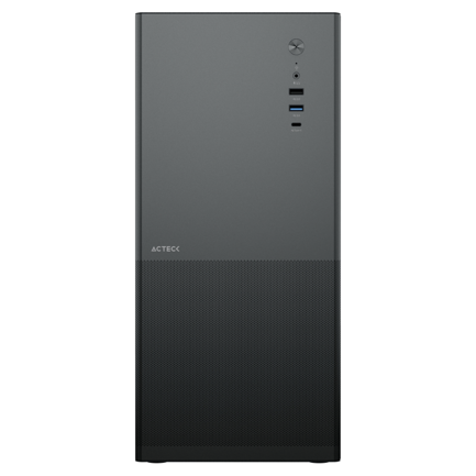 Gabinete Acteck Media Torre Rex Max GM757 Negro