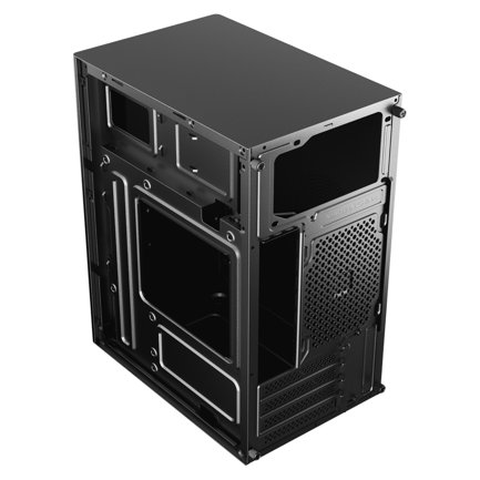 Gabinete Acteck Mini Torre Rex Pro GI757 Negro
