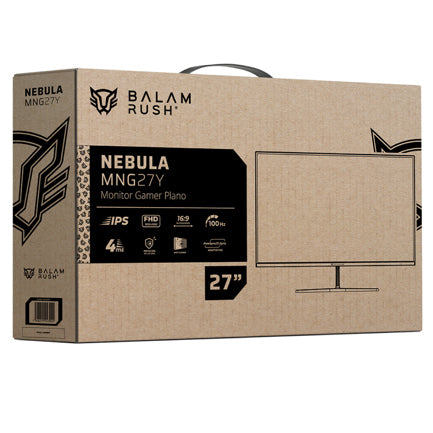 Gaming MonitorBalam Rush27"Flat IPS Nebula MNG27Y FHD 100Hz 4ms 1xHDMI1.4 +1xDP 1.2+3.5mm VESA 100mm Re
