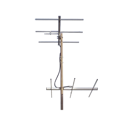 Juego de antena bidireccional, 3 elementos, 3 dB, Canal 11