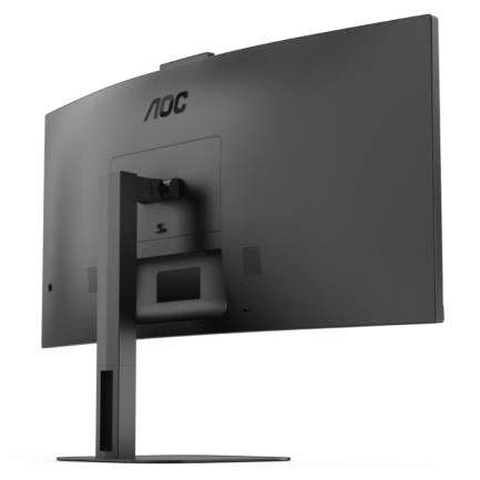AOC 34" Professional Curved Monitor VA 1500-R 3440x1440 HDMI DP USB-C DP AltMode 100hz 1ms USB Hub Windows Hello We