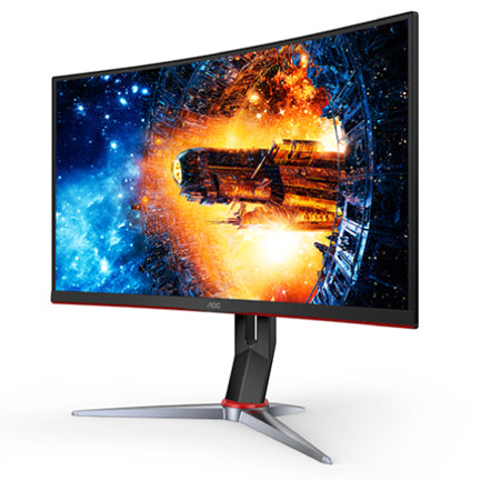 Monitor AOC Gaming Curved 23.8" IPS 1920x1080 165Hz 1 ms Freesync HDMI DisPort HDR Mode