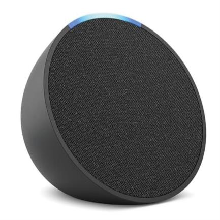 Bocina Inteligente Alexa Amazon Echo Pop Proyección Frontal de 1.95" Wi-Fi/Bluetooth Color Gris Carbón
