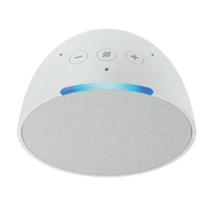 Bocina Inteligente Alexa Amazon Echo Pop Proyección Frontal de 1.95" Wi-Fi/Bluetooth Color Blanco Glaciar