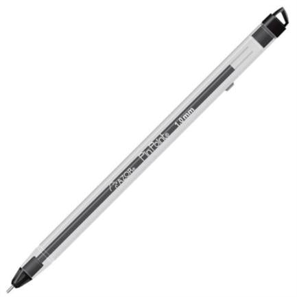 Bolígrafo Azor Pin Point Mediano 1.0mm Negro Caja C/12