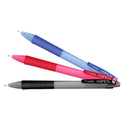 LAPICERO AZOR ASPEN COLORES SURTIDOS C/12