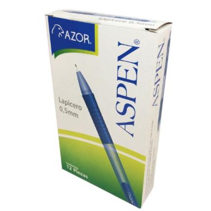 LAPICERO AZOR ASPEN COLORES SURTIDOS C/12