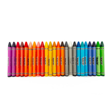 TRIANGULAR JUMBO CRAYON BACO C/24