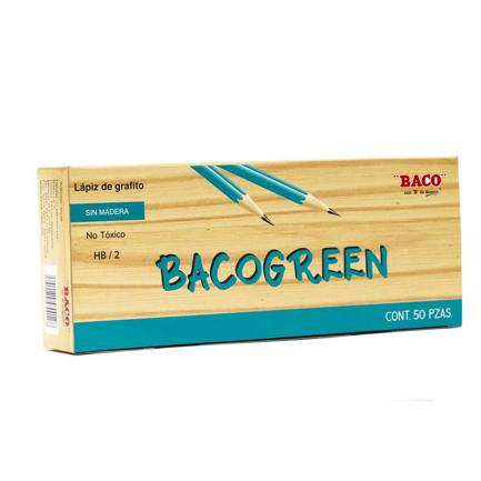 BACO GREEN PENCIL C/50