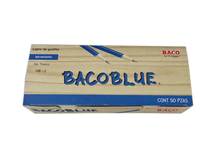 LAPIZ BACO BLUE C/50