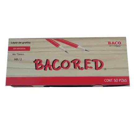 BACOPENCIL IN BLISTER PACK WITH 4 PCS RED