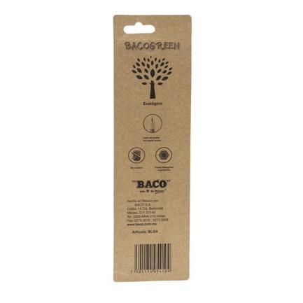 BACOPENCIL EN BLISTER C/4 PZAS  VERDE