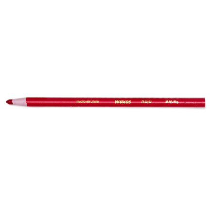 MARCADOR BACO CERA ROJO C/12