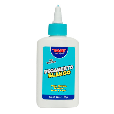 Baco White Glue Bottle 125 gr