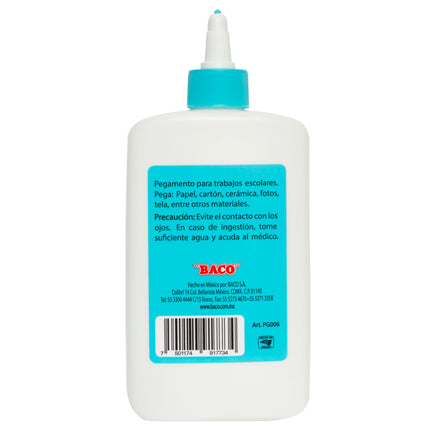 White Glue Baco Bottle 250 gr