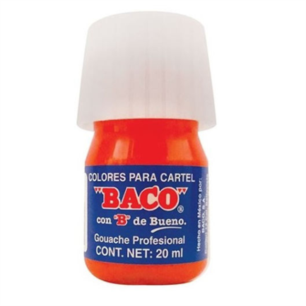 PAINT BACUS FOR POSTER 20ML RED #54-A PK/10