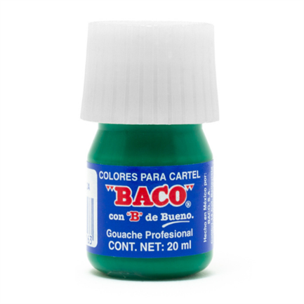 PAINT BACO FOR POSTER 20ML EMERALD GREEN #63 BOX/10